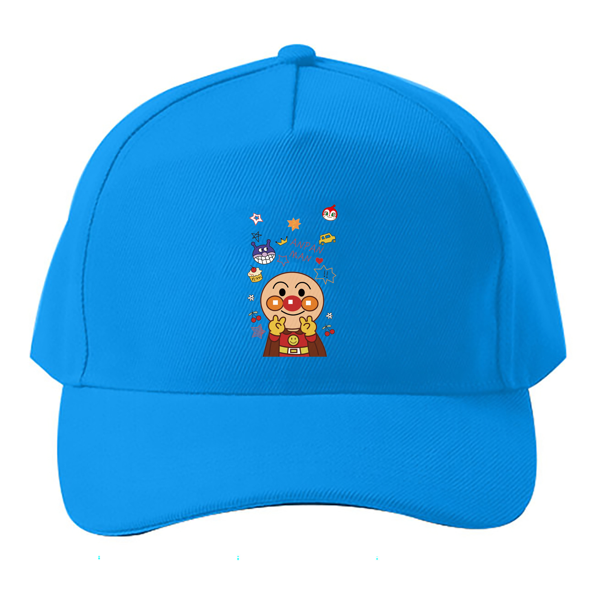（画像用） アンパンマン Anpanman ベースボールキャップ 綿100％ 男女兼用 帽子 スポーツ